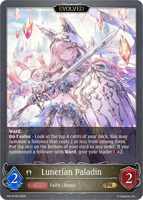 Lunerian Paladin (Evolved)