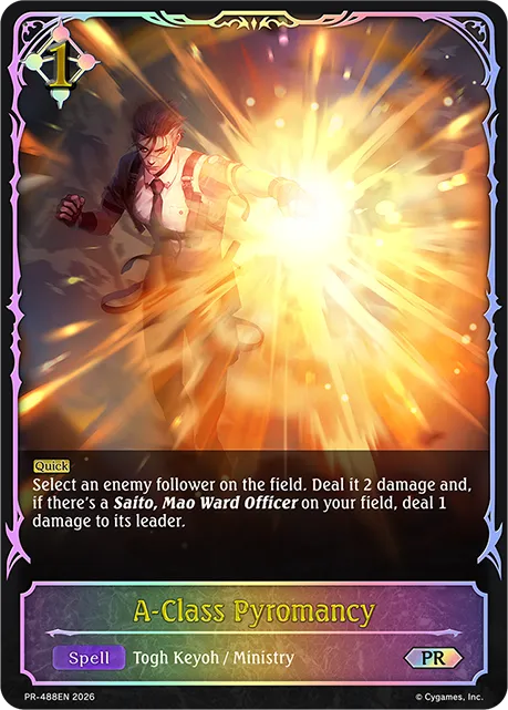 A-Class Pyromancy