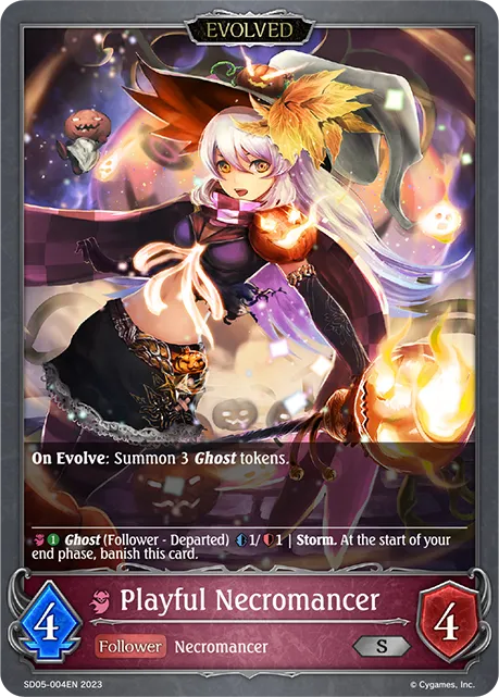 Playful Necromancer (Evolved)