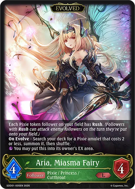 Aria, Miasma Fairy (Evolved)