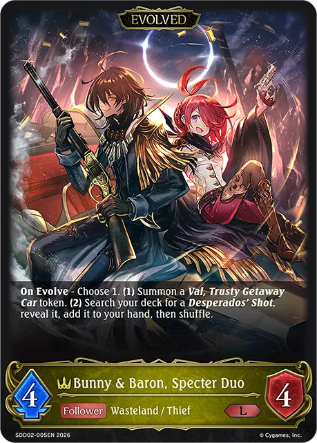 Bunny & Baron, Specter Duo (Evolved)