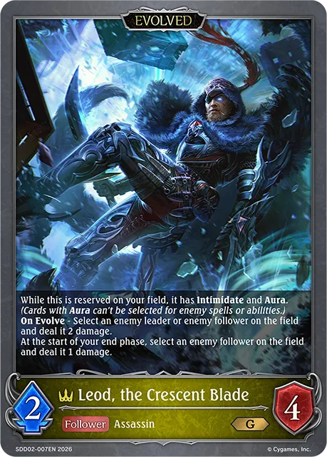 Leod, the Crescent Blade (Evolved)
