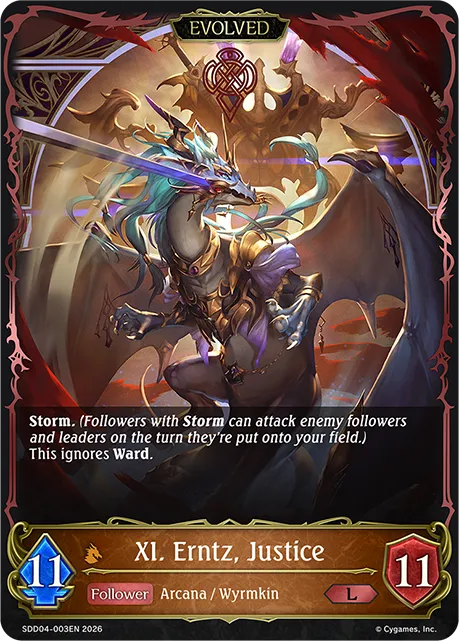 XI. Erntz, Justice (Evolved)