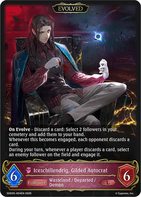 Iceschillendrig, Gilded Autocrat (Evolved)