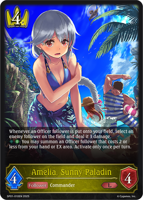 Amelia, Sunny Paladin