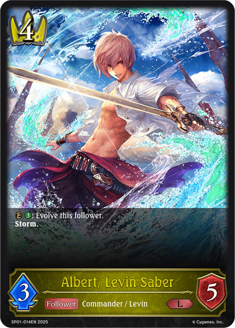 Albert, Levin Saber