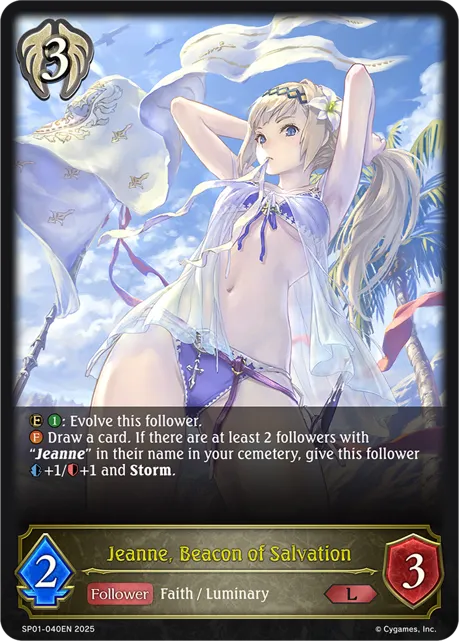 Jeanne, Beacon of Salvation