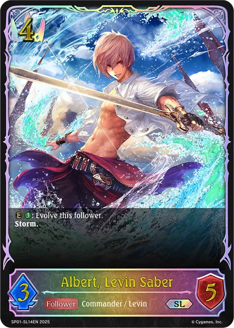 Albert, Levin Saber