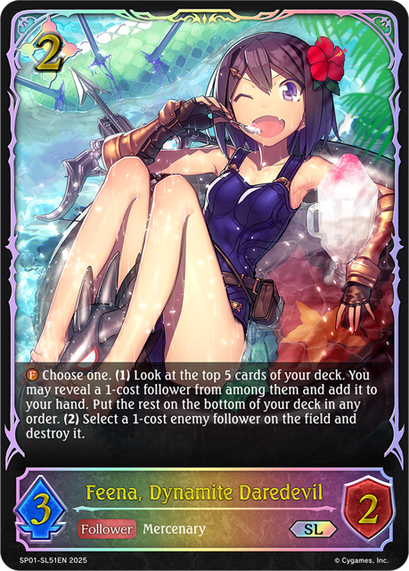 Feena, Dynamite Daredevil