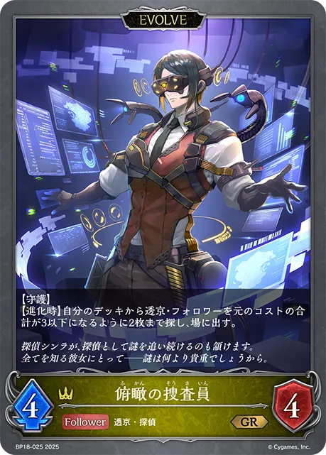 Bird's-Eye Investigator (Evolved)