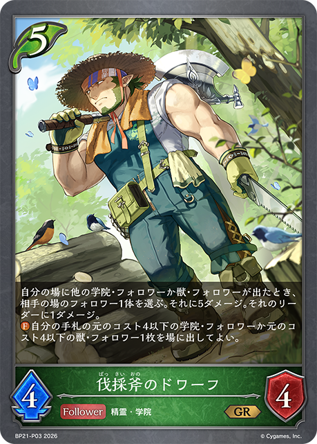 Dwarven Lumberjack